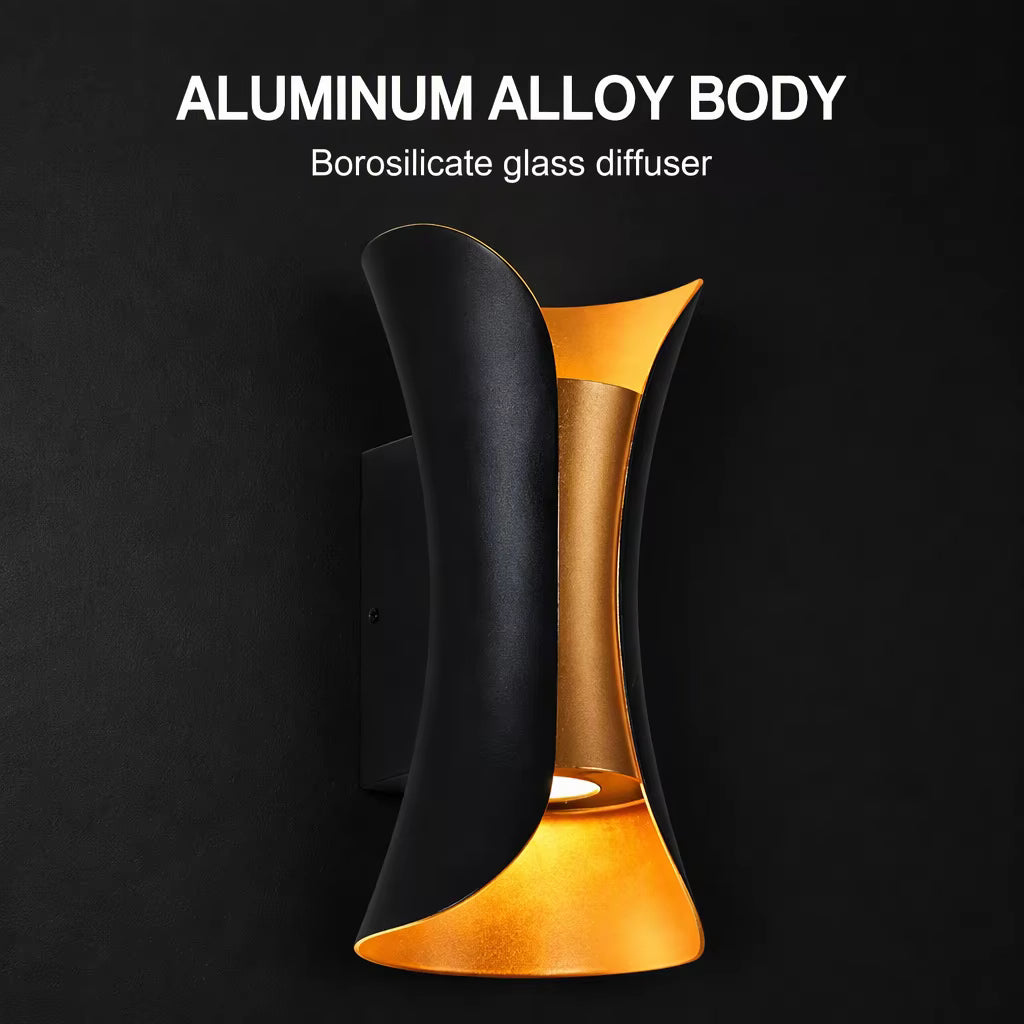 Modern LED Wall Sconce, Creative Decorative Wall Light for Bedroom, Bedside & Living Room