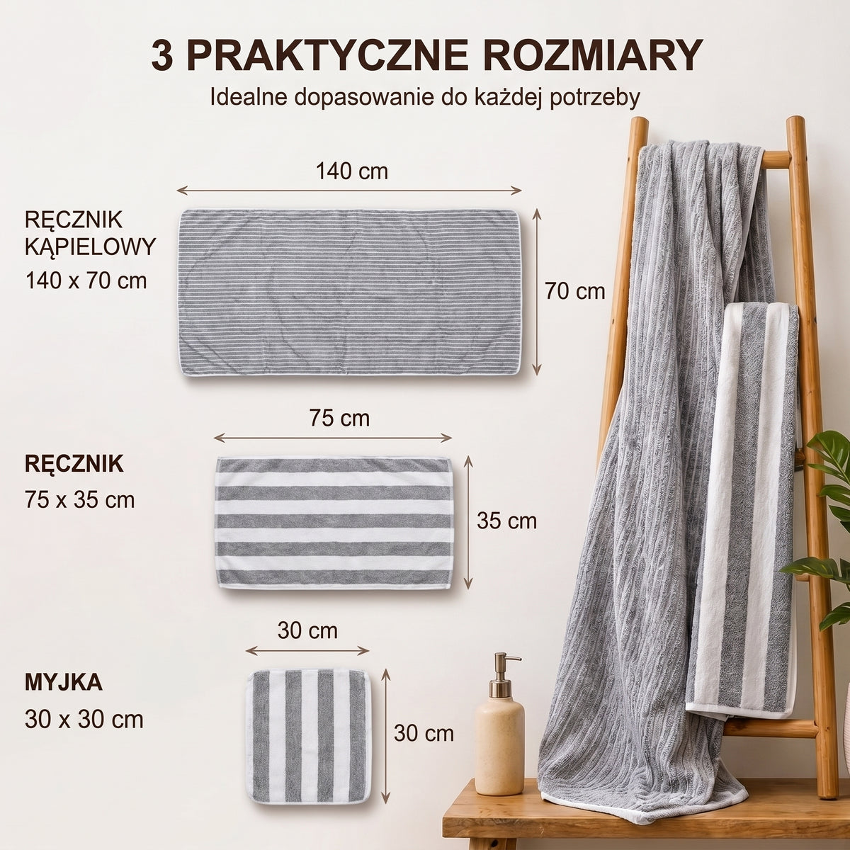 CozyHome™ 8-Piece Bathroom Towel Set